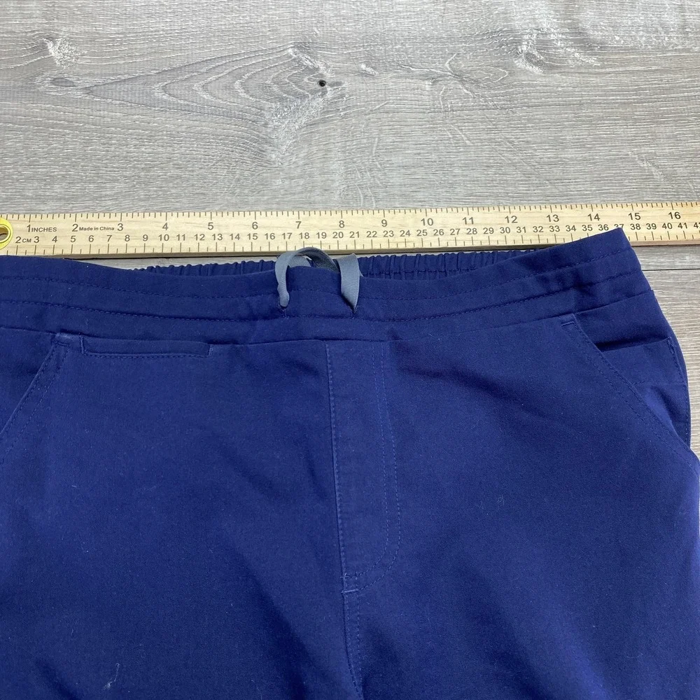 FIGS Scrub Pants Zamora Womens Small Blue Technical Collection Cargo‎ Pockets